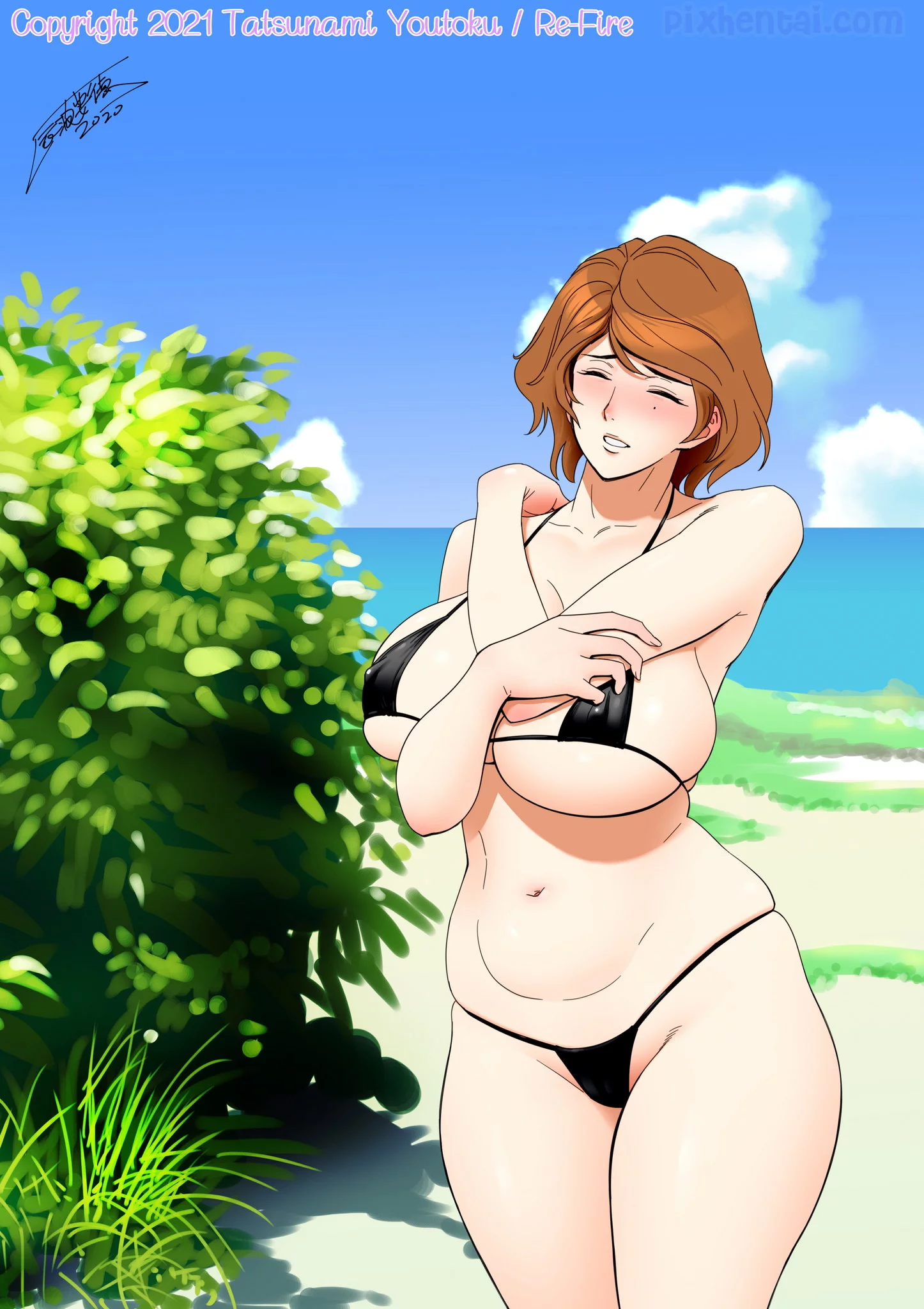 Komik hentai xxx manga sex bokep Haha ga tomo Kano ni nattanode 51